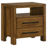 Adderley Warm Brown 4-piece Queen Bedroom Set by Coaster at Eve Furniture