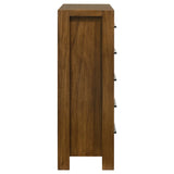 Adderley Warm Brown 5-drawer Bedroom Chest of Drawers by Coaster at Eve Furniture
