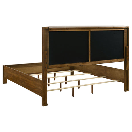 Adderley Warm Brown 5-piece Eastern King Bedroom Set by Coaster at Eve Furniture