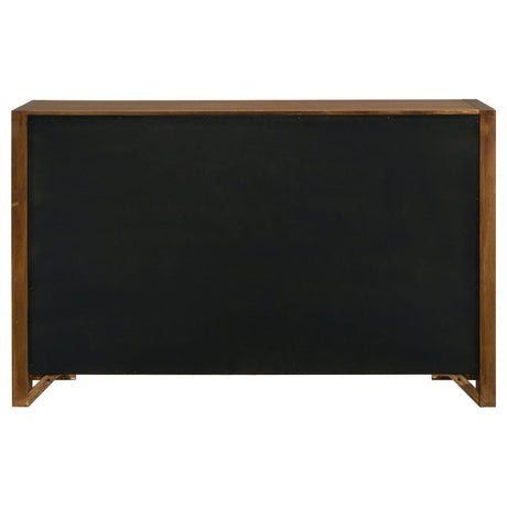Adderley Warm Brown 8-drawer Bedroom Dresser Cabinet by Coaster at Eve Furniture