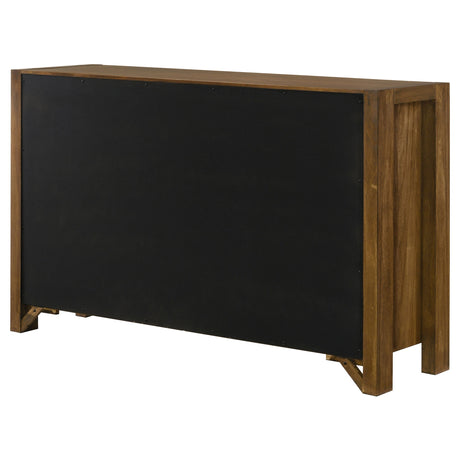 Adderley Warm Brown 8-drawer Bedroom Dresser Cabinet by Coaster at Eve Furniture