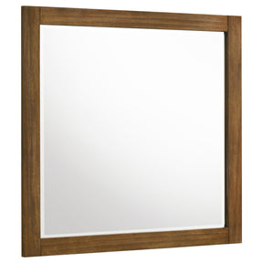 Adderley Warm Brown Dresser Mirror by Coaster at Eve Furniture