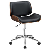 Addington Black/Chrome Adjustable Height Office Chair