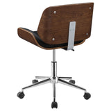 Addington Black/Chrome Adjustable Height Office Chair