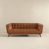 Addison Cognac Leather Sofa by Ashcroft Furniture at Eve Furniture
