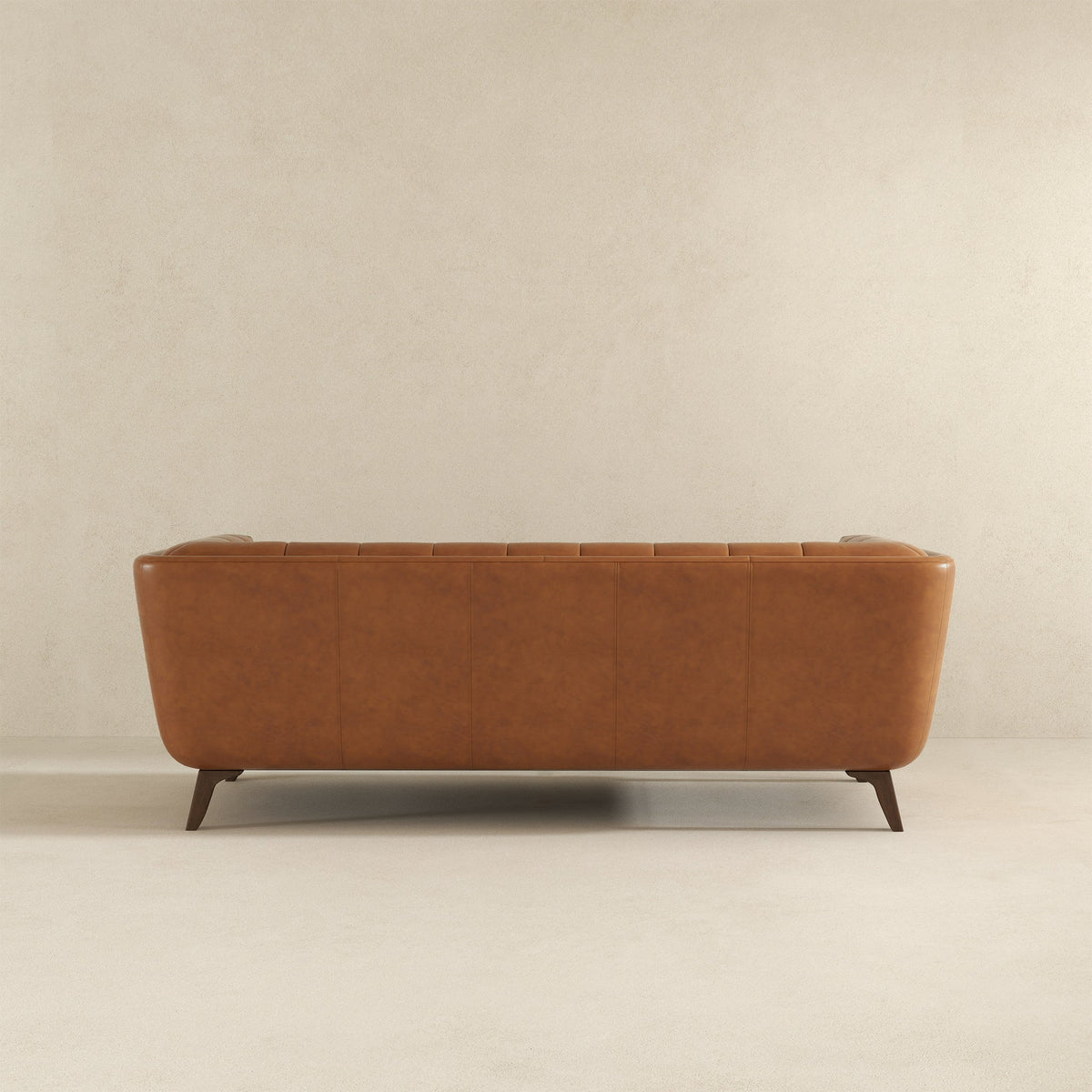 Addison Cognac Leather Sofa by Ashcroft Furniture at Eve Furniture