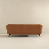Addison Cognac Leather Sofa by Ashcroft Furniture at Eve Furniture