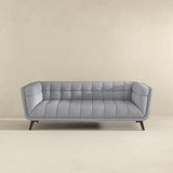 Kano Light Gray Fabric Large Sofa