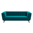 Addison Large Teal Velvet Sofa by Ashcroft Furniture at Eve Furniture