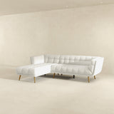 Kano Cream Boucle LAF Chaise Sectional