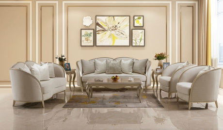 Addison Luxury Living Room Set by Cosmos Furniture at Eve Furniture