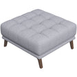 Addison Square Upholstered Ottoman by Ashcroft Furniture at Eve Furniture