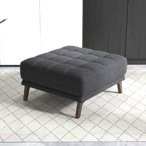 Addison Square Upholstered Ottoman by Ashcroft Furniture at Eve Furniture