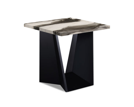 Adea Brown 3-Piece Faux Marble Top Cocktail Table Set by Crown Mark at Eve Furniture