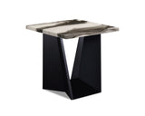 Adea Brown/Black 3-Piece Faux Marble Top Cocktail Table Set by Crown Mark at Eve Furniture