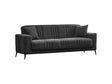 Adela Anthracaite Convertible Sofa by Furnia at Eve Furniture