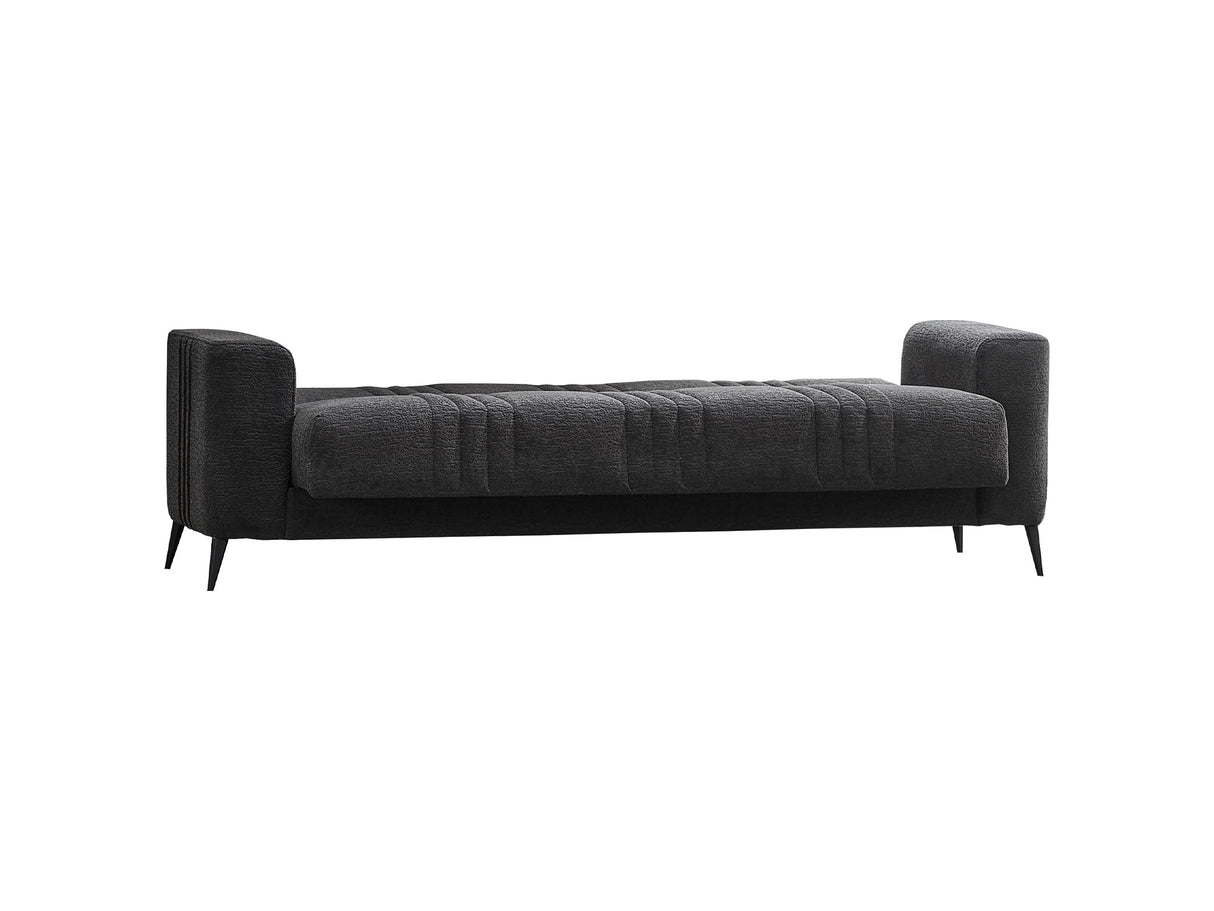 Adela Anthracite 3-pieces (Sofa & Loveseat & Chair) Livingroom Set by Furnia at Eve Furniture