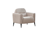 Adela Cream 3-pieces (Sofa & Loveseat & Chair) Livingroom Set by Furnia at Eve Furniture