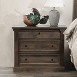 Adelaide 3 Drawer Nightstand by Classic Home at Eve Furniture