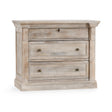 Adelaide 3 Drawer Nightstand - Cream Wash by Classic Home at Eve Furniture