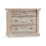 Adelaide 3 Drawer Nightstand - Cream Wash by Classic Home at Eve Furniture