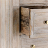 Adelaide 6 Drawer Chest - Cream Wash by Classic Home at Eve Furniture