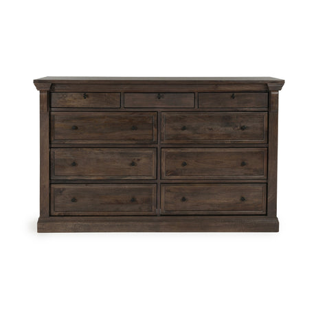 Adelaide Cocoa Brown 9 Drawer Dresser by Classic Home at Eve Furniture