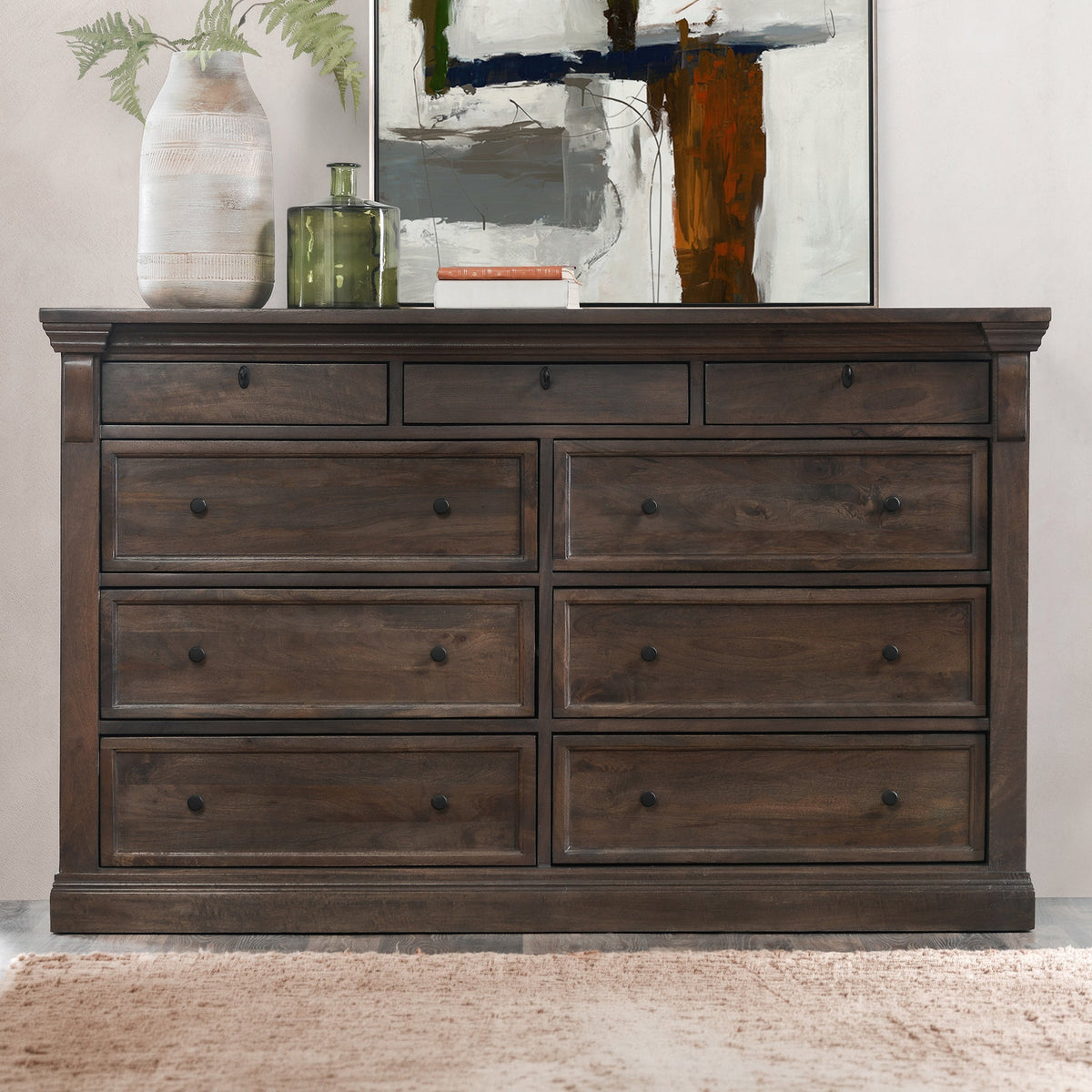 Adelaide 9 Drawer Dresser by Classic Home at Eve Furniture