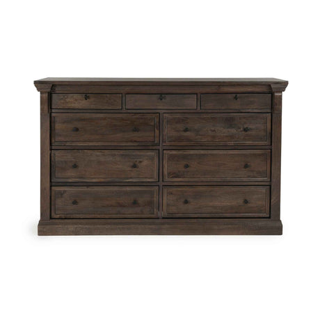 Adelaide 9 Drawer Dresser - Cocoa Brown by Classic Home at Eve Furniture