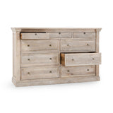 Adelaide 9 Drawer Dresser - Natural Cream Wash by Classic Home at Eve Furniture