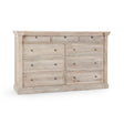 Adelaide 9 Drawer Dresser - Natural Cream Wash by Classic Home at Eve Furniture