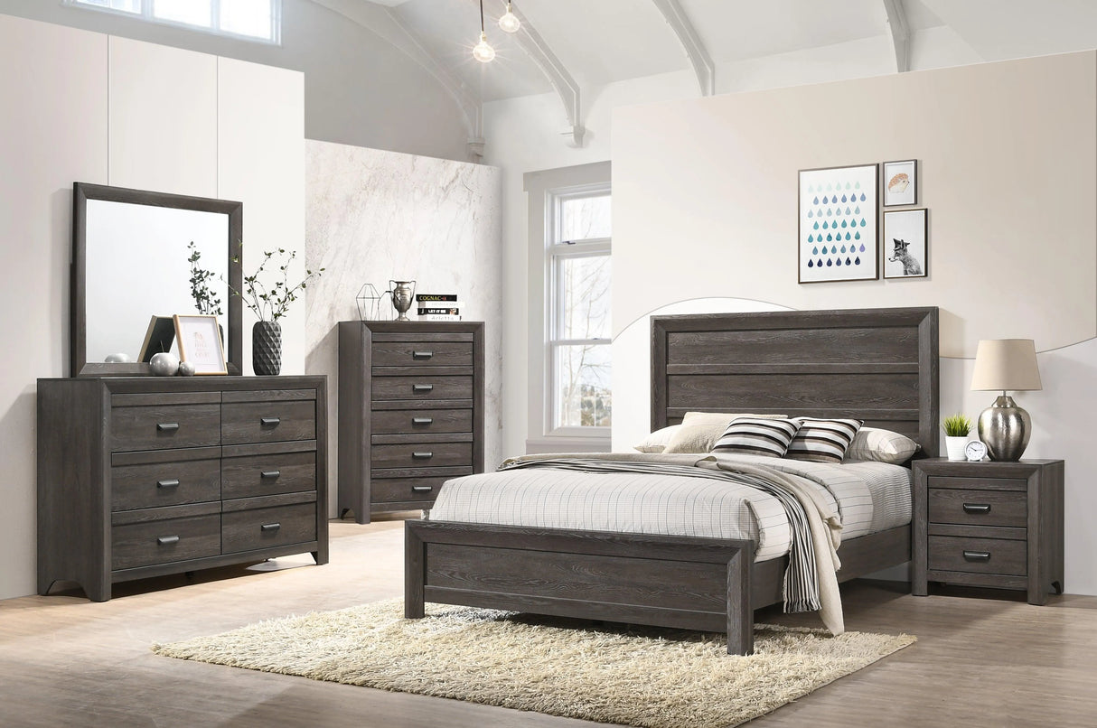 Adelaide Brown Bedroom Mirror (Mirror Only) by Crown Mark at Eve Furniture