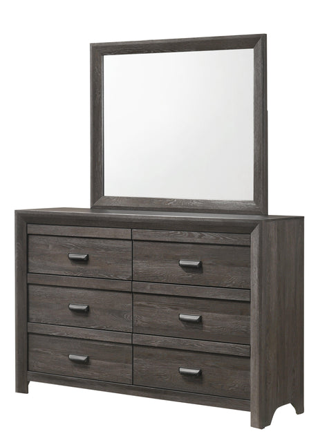 Adelaide Brown Bedroom Mirror (Mirror Only) by Crown Mark at Eve Furniture