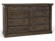 Adelaide Cocoa Brown Dresser by Classic Home at Eve Furniture