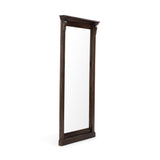 Adelaide Cocoa Brown Floor Mirror by Classic Home at Eve Furniture