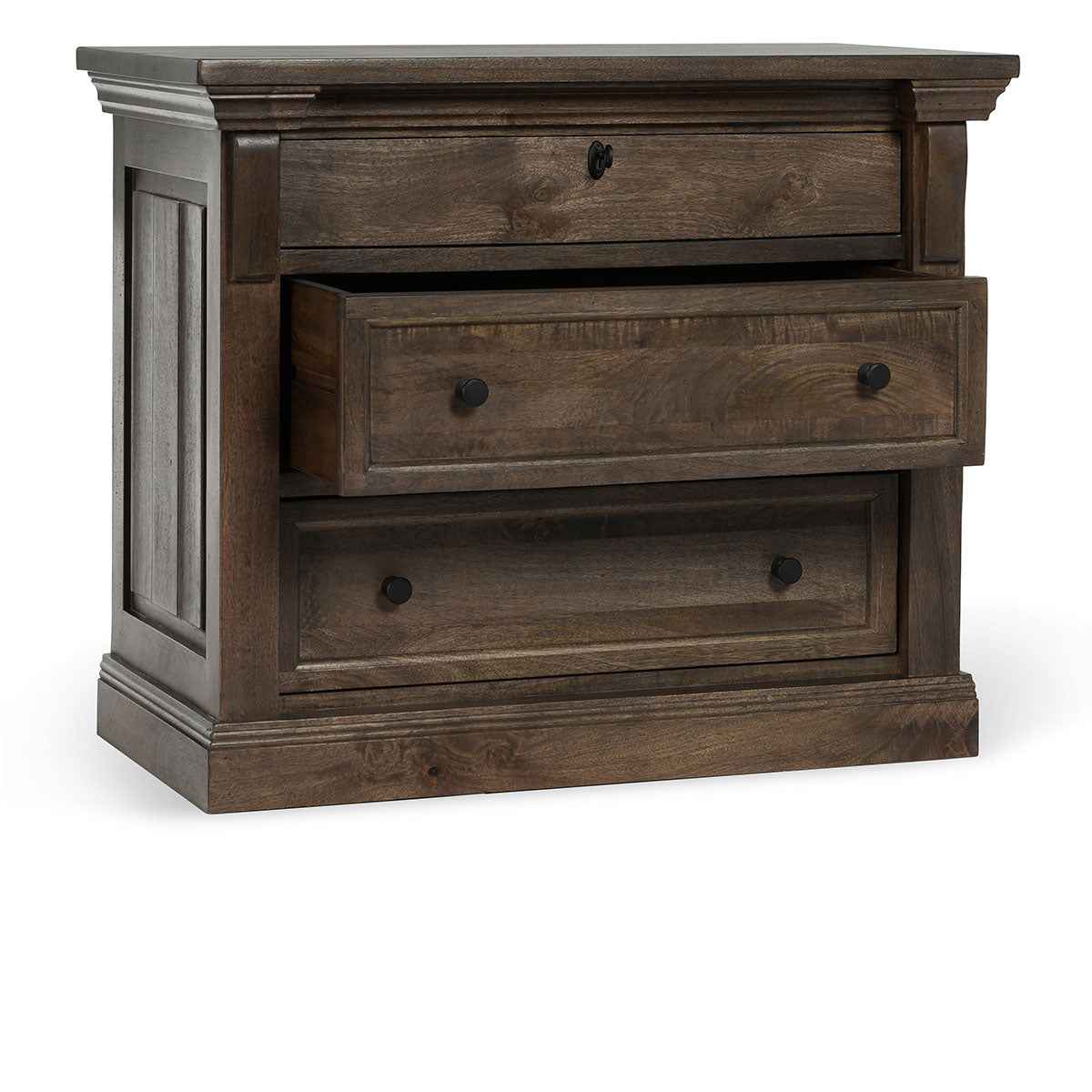 Adelaide Cocoa Brown Nightstand by Classic Home at Eve Furniture