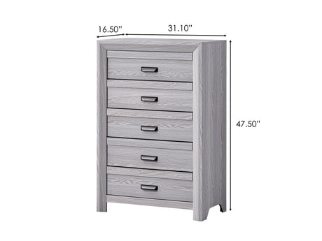 Adelaide Driftwood Chest by Crown Mark at Eve Furniture