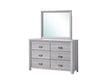 Adelaide Driftwood Dresser Mirror by Crown Mark at Eve Furniture
