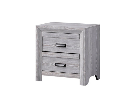 Adelaide Driftwood Nightstand by Crown Mark at Eve Furniture