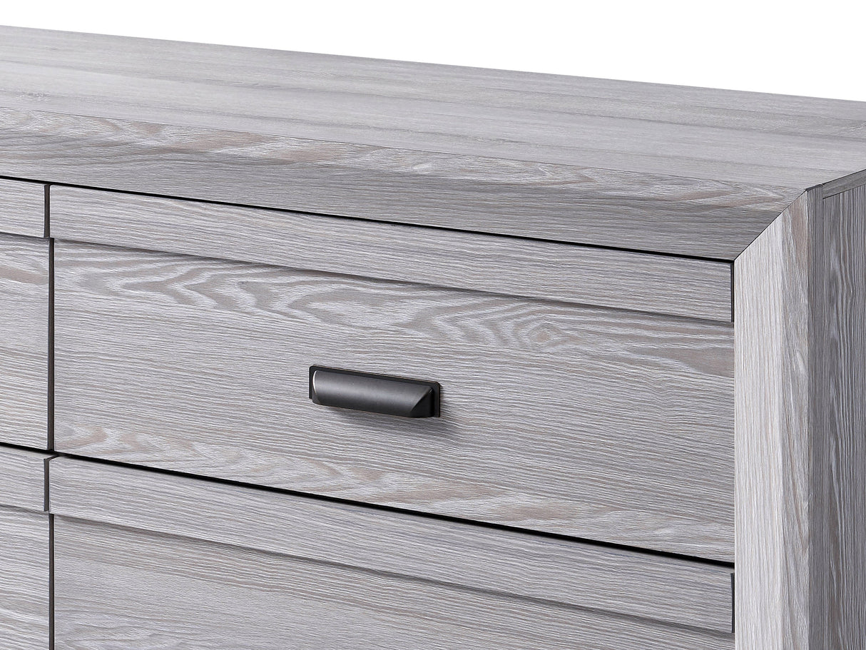 Adelaide Driftwood Upholstered Panel Youth Bedroom Set by Crown Mark at Eve Furniture