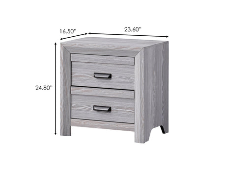Adelaide Driftwood Upholstered Panel Youth Bedroom Set by Crown Mark at Eve Furniture