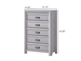 Adelaide Driftwood Upholstered Panel Youth Bedroom Set by Crown Mark at Eve Furniture