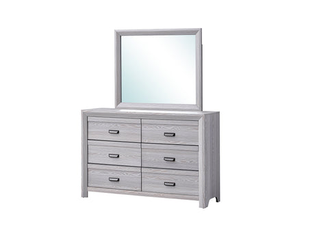 Adelaide Driftwood Upholstered Panel Youth Bedroom Set by Crown Mark at Eve Furniture