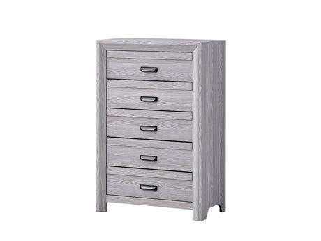 Adelaide Driftwood Upholstered Panel Youth Bedroom Set by Crown Mark at Eve Furniture