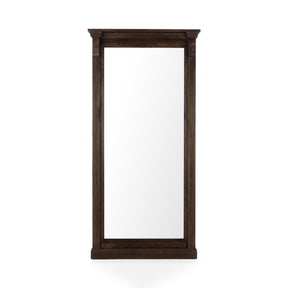 Adelaide Floor Mirror - Cocoa Brown by Classic Home at Eve Furniture