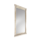 Adelaide Floor Mirror - Cream Wash by Classic Home at Eve Furniture