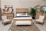 Adelaide Natural Floor Mirror by Classic Home at Eve Furniture