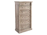 Adelaide Natural Whitewash Chest by Classic Home at Eve Furniture