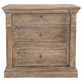 Adelaide Natural Whitewash Nightstand by Classic Home at Eve Furniture