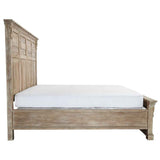 Adelaide Natural Whitewash Queen Bed by Classic Home at Eve Furniture
